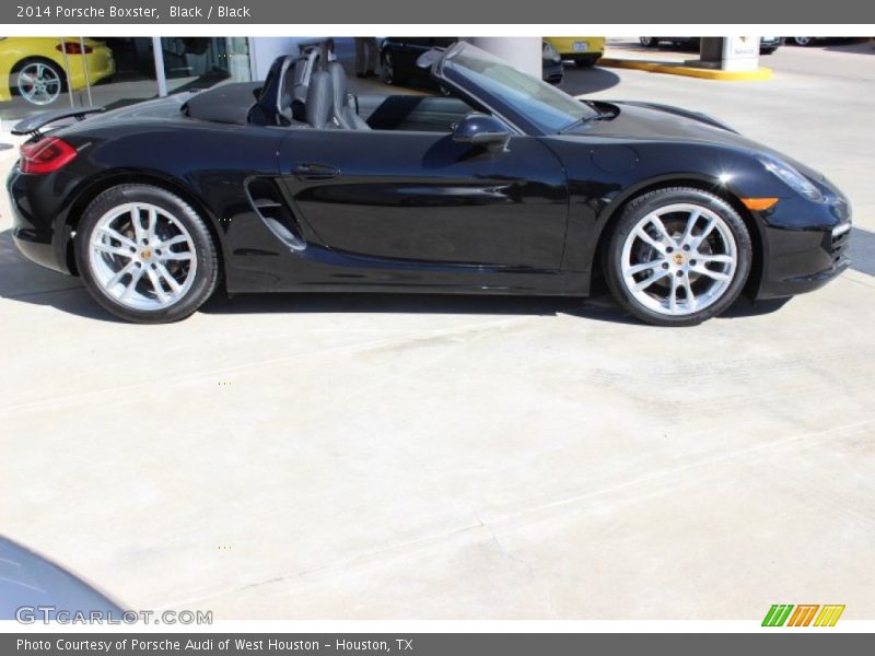 Black / Black 2014 Porsche Boxster