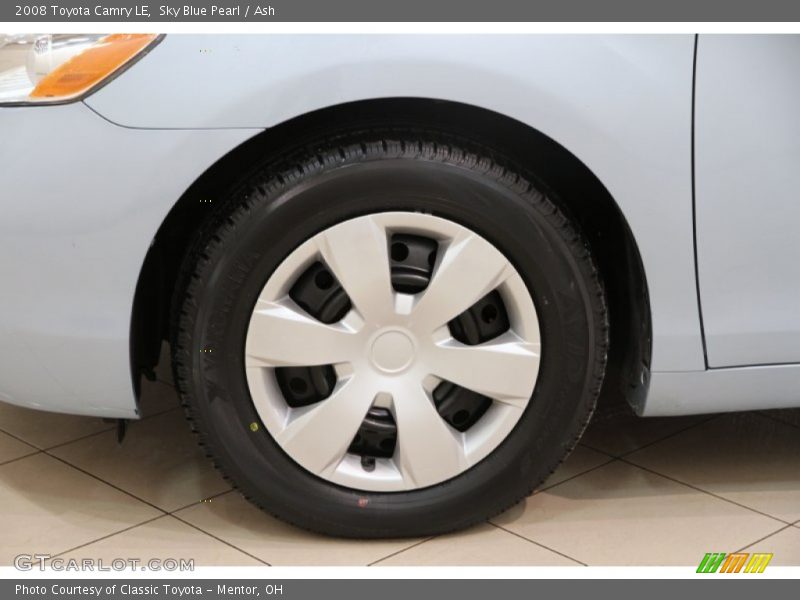 Sky Blue Pearl / Ash 2008 Toyota Camry LE