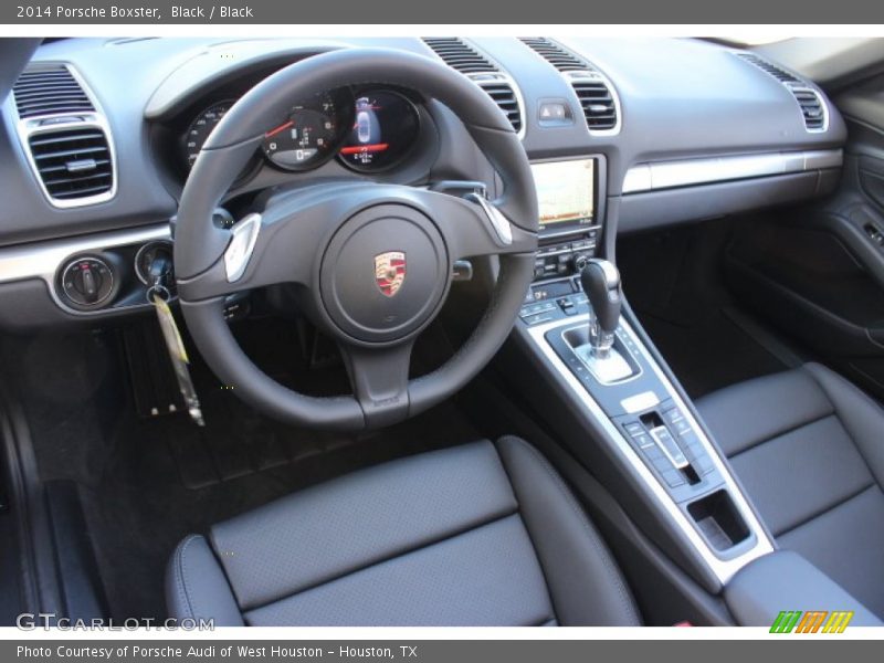Black / Black 2014 Porsche Boxster