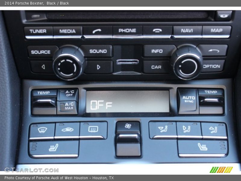 Black / Black 2014 Porsche Boxster