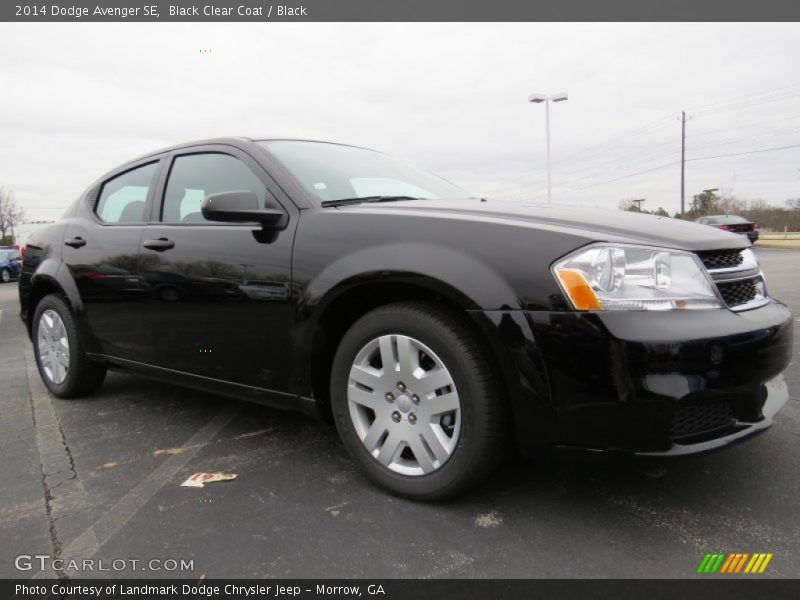 Black Clear Coat / Black 2014 Dodge Avenger SE