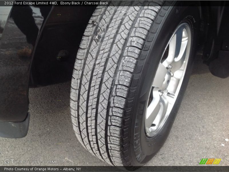 Ebony Black / Charcoal Black 2012 Ford Escape Limited 4WD