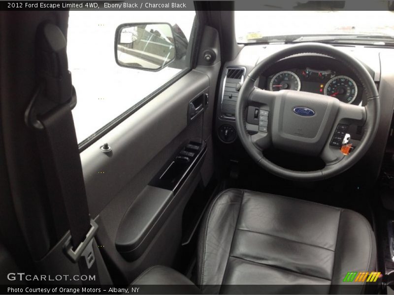 Ebony Black / Charcoal Black 2012 Ford Escape Limited 4WD
