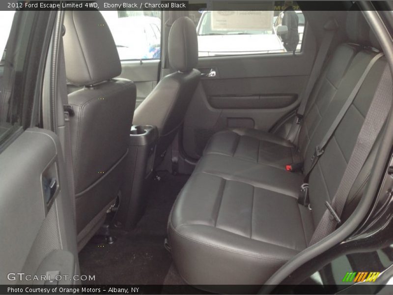 Ebony Black / Charcoal Black 2012 Ford Escape Limited 4WD