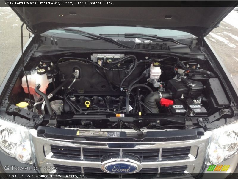 Ebony Black / Charcoal Black 2012 Ford Escape Limited 4WD