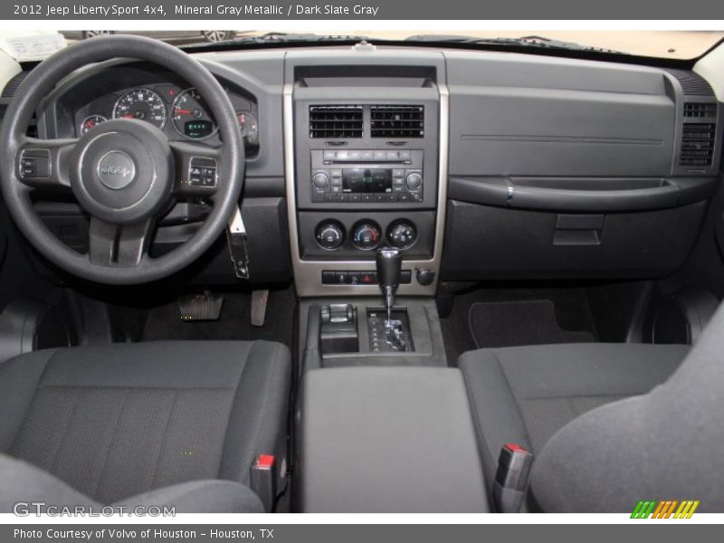 Mineral Gray Metallic / Dark Slate Gray 2012 Jeep Liberty Sport 4x4