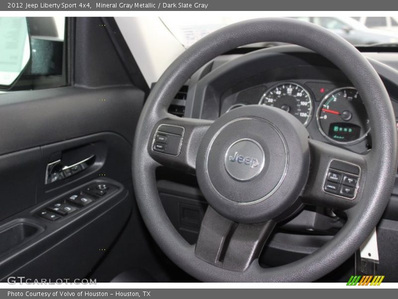 Mineral Gray Metallic / Dark Slate Gray 2012 Jeep Liberty Sport 4x4