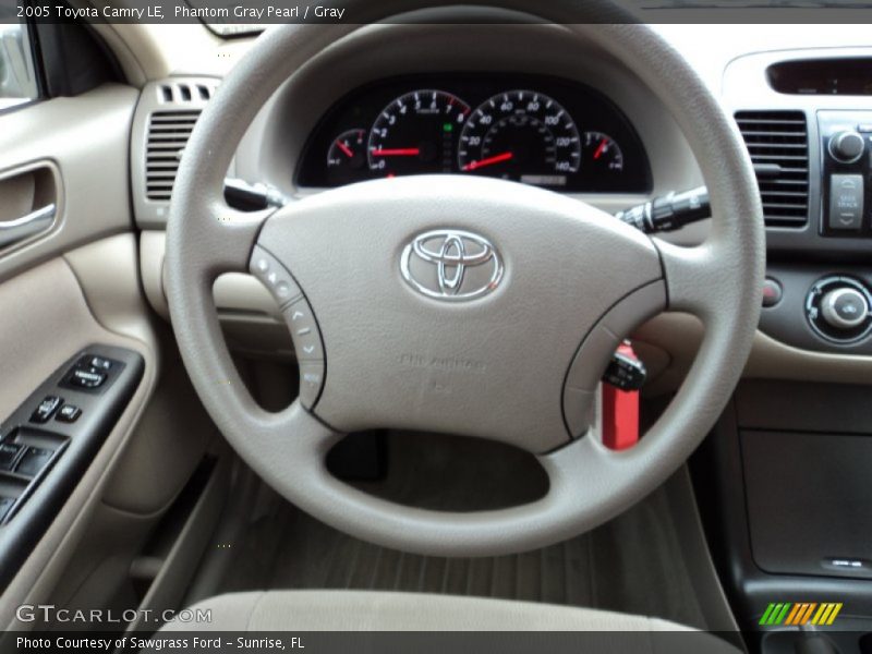 Phantom Gray Pearl / Gray 2005 Toyota Camry LE