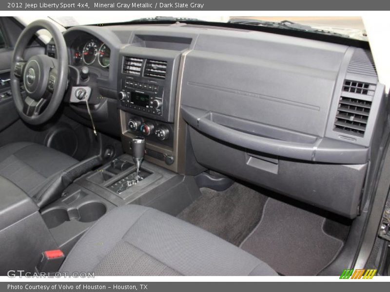 Mineral Gray Metallic / Dark Slate Gray 2012 Jeep Liberty Sport 4x4