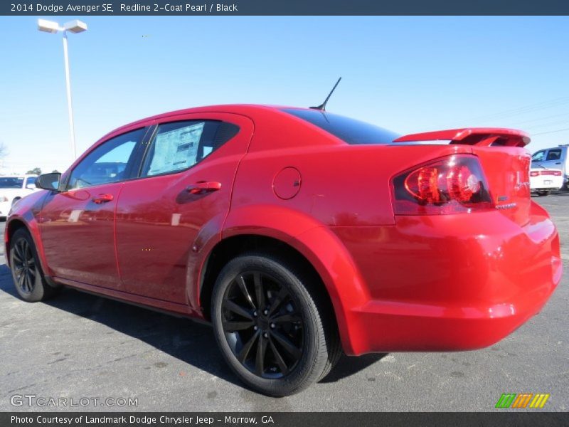Redline 2-Coat Pearl / Black 2014 Dodge Avenger SE
