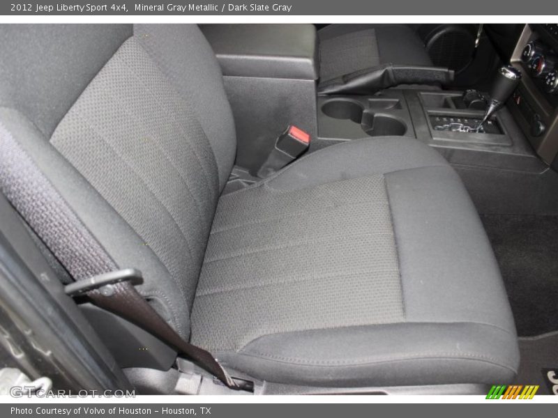 Mineral Gray Metallic / Dark Slate Gray 2012 Jeep Liberty Sport 4x4