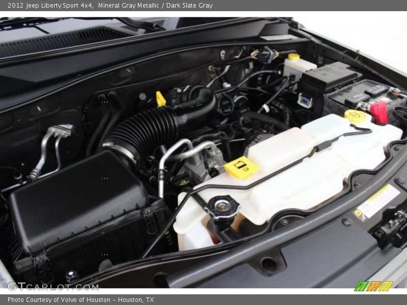 Mineral Gray Metallic / Dark Slate Gray 2012 Jeep Liberty Sport 4x4