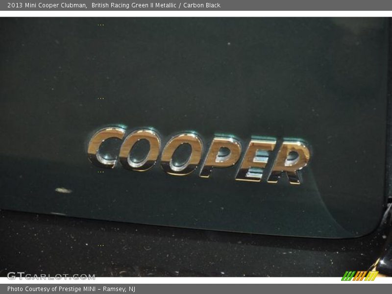 British Racing Green II Metallic / Carbon Black 2013 Mini Cooper Clubman