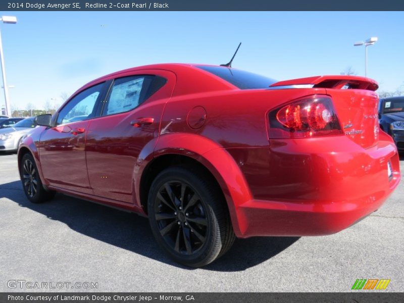 Redline 2-Coat Pearl / Black 2014 Dodge Avenger SE