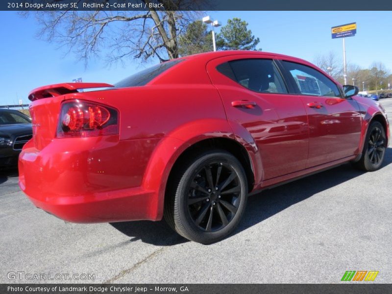Redline 2-Coat Pearl / Black 2014 Dodge Avenger SE