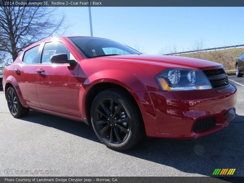 Redline 2-Coat Pearl / Black 2014 Dodge Avenger SE