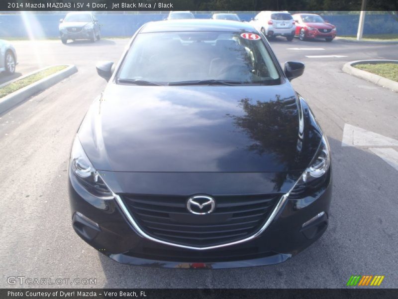 Jet Black Mica / Black 2014 Mazda MAZDA3 i SV 4 Door