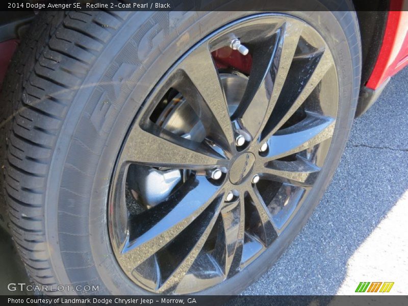 Redline 2-Coat Pearl / Black 2014 Dodge Avenger SE