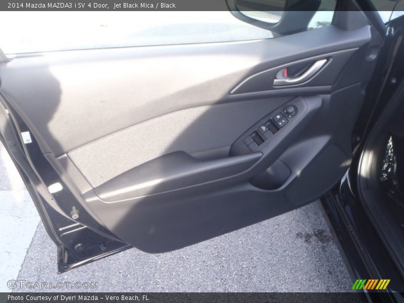 Jet Black Mica / Black 2014 Mazda MAZDA3 i SV 4 Door