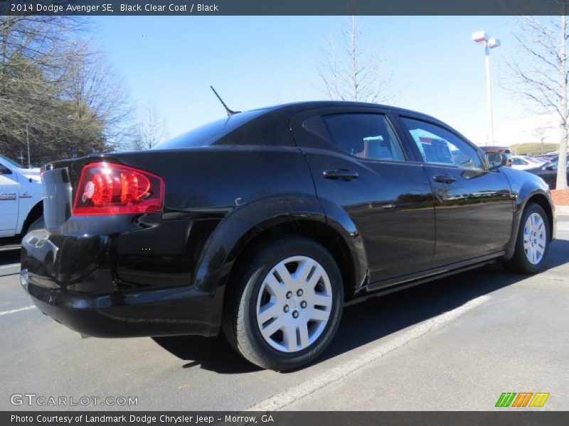 Black Clear Coat / Black 2014 Dodge Avenger SE