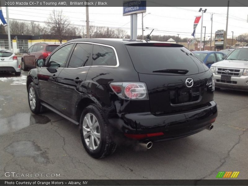 Brilliant Black / Black 2010 Mazda CX-7 s Touring AWD