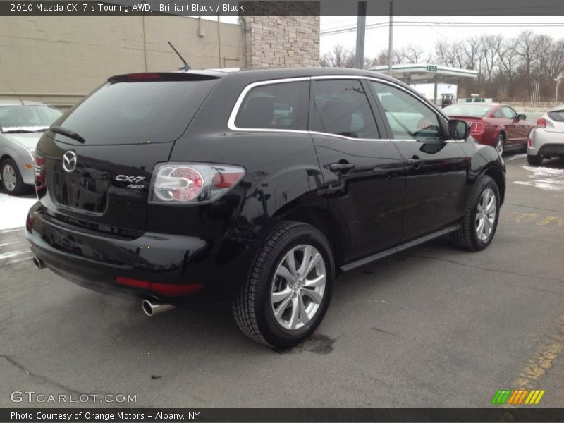 Brilliant Black / Black 2010 Mazda CX-7 s Touring AWD