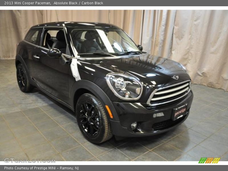 Absolute Black / Carbon Black 2013 Mini Cooper Paceman