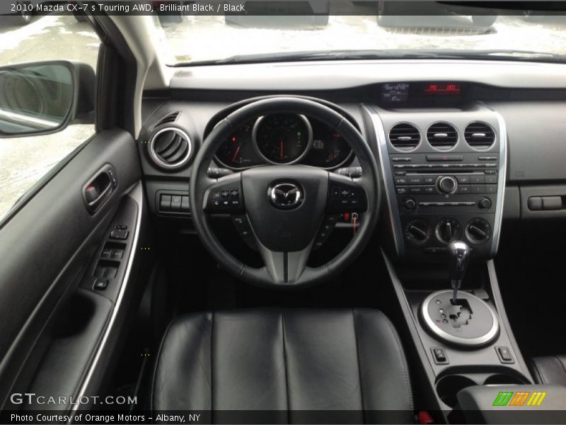 Brilliant Black / Black 2010 Mazda CX-7 s Touring AWD