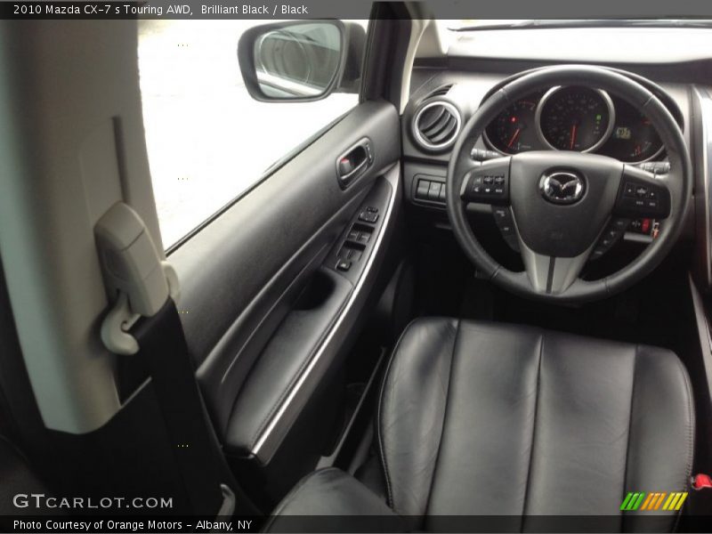 Brilliant Black / Black 2010 Mazda CX-7 s Touring AWD