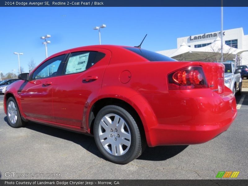 Redline 2-Coat Pearl / Black 2014 Dodge Avenger SE