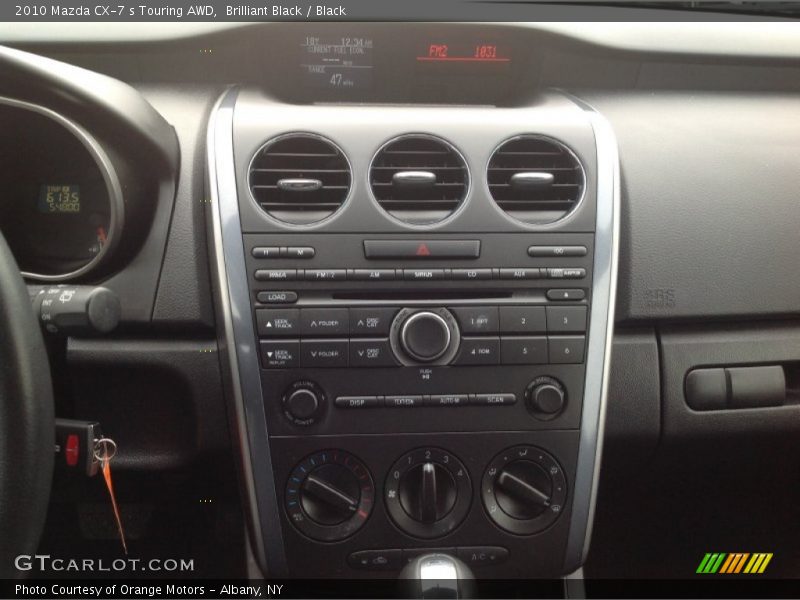 Brilliant Black / Black 2010 Mazda CX-7 s Touring AWD