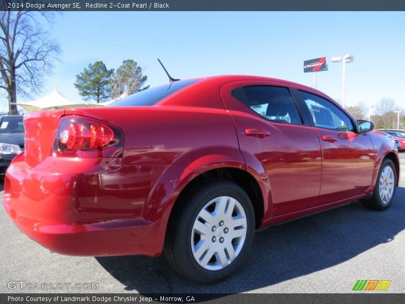 Redline 2-Coat Pearl / Black 2014 Dodge Avenger SE