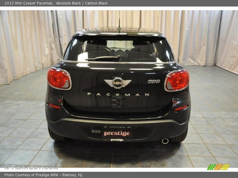 Absolute Black / Carbon Black 2013 Mini Cooper Paceman