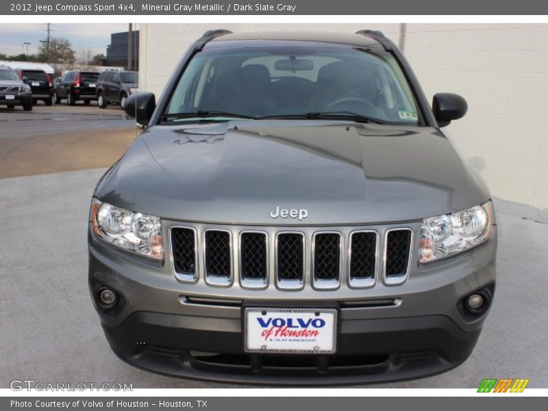 Mineral Gray Metallic / Dark Slate Gray 2012 Jeep Compass Sport 4x4