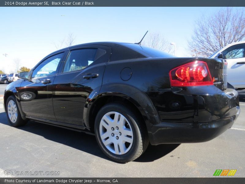 Black Clear Coat / Black 2014 Dodge Avenger SE