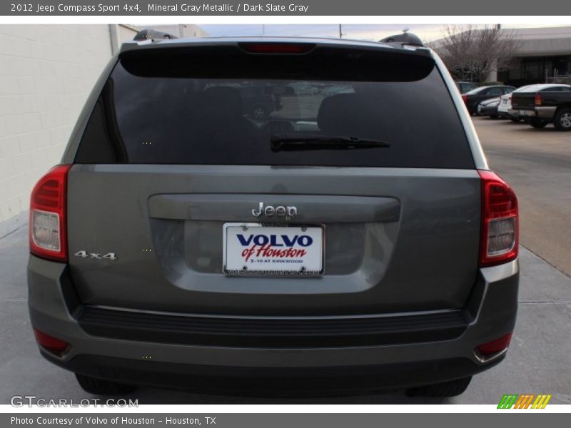 Mineral Gray Metallic / Dark Slate Gray 2012 Jeep Compass Sport 4x4