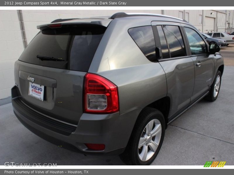 Mineral Gray Metallic / Dark Slate Gray 2012 Jeep Compass Sport 4x4