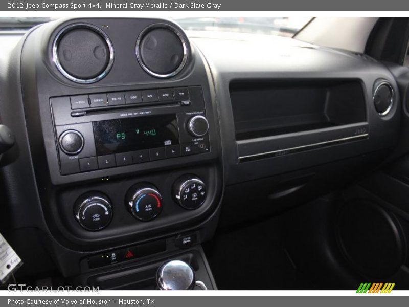 Mineral Gray Metallic / Dark Slate Gray 2012 Jeep Compass Sport 4x4