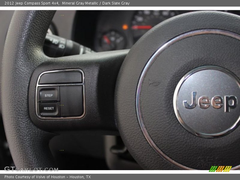 Mineral Gray Metallic / Dark Slate Gray 2012 Jeep Compass Sport 4x4
