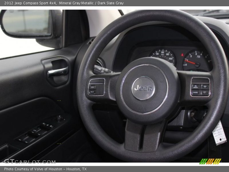 Mineral Gray Metallic / Dark Slate Gray 2012 Jeep Compass Sport 4x4
