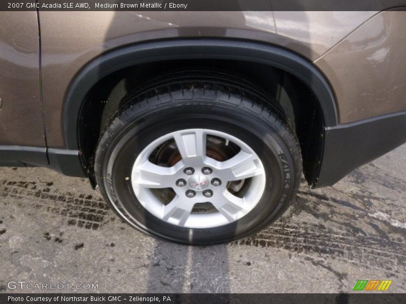 Medium Brown Metallic / Ebony 2007 GMC Acadia SLE AWD