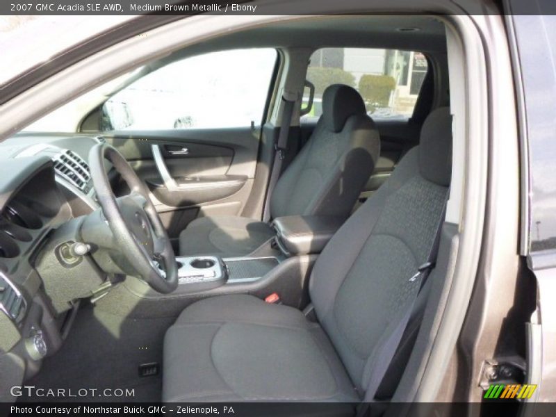 Medium Brown Metallic / Ebony 2007 GMC Acadia SLE AWD