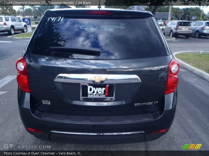Tungsten Metallic / Jet Black 2014 Chevrolet Equinox LT