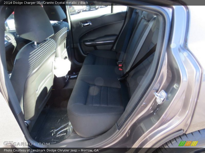Granite Crystal Metallic / Black 2014 Dodge Charger SE