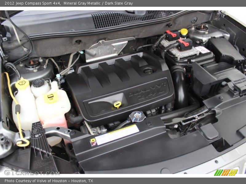 Mineral Gray Metallic / Dark Slate Gray 2012 Jeep Compass Sport 4x4