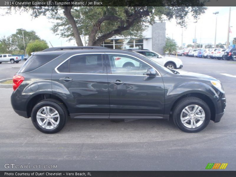 Tungsten Metallic / Jet Black 2014 Chevrolet Equinox LT