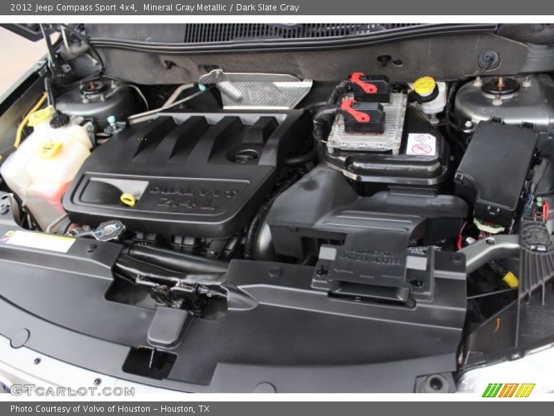 Mineral Gray Metallic / Dark Slate Gray 2012 Jeep Compass Sport 4x4