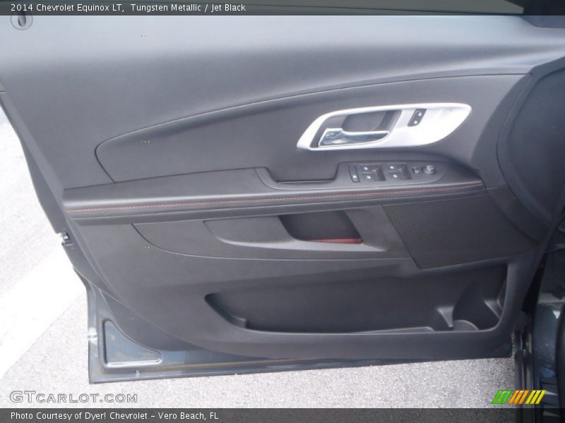 Tungsten Metallic / Jet Black 2014 Chevrolet Equinox LT