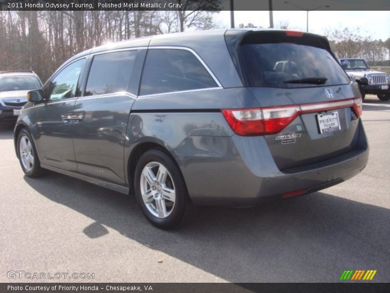 Polished Metal Metallic / Gray 2011 Honda Odyssey Touring