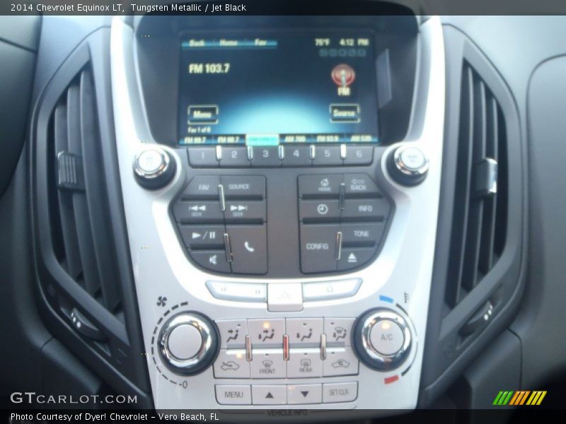 Tungsten Metallic / Jet Black 2014 Chevrolet Equinox LT